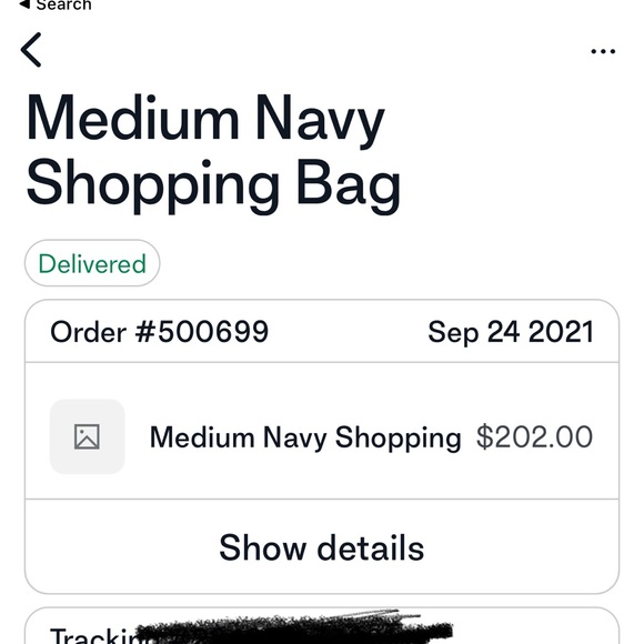 Telfar Navy Blue Shoulder Bag - Picture 5 of 5